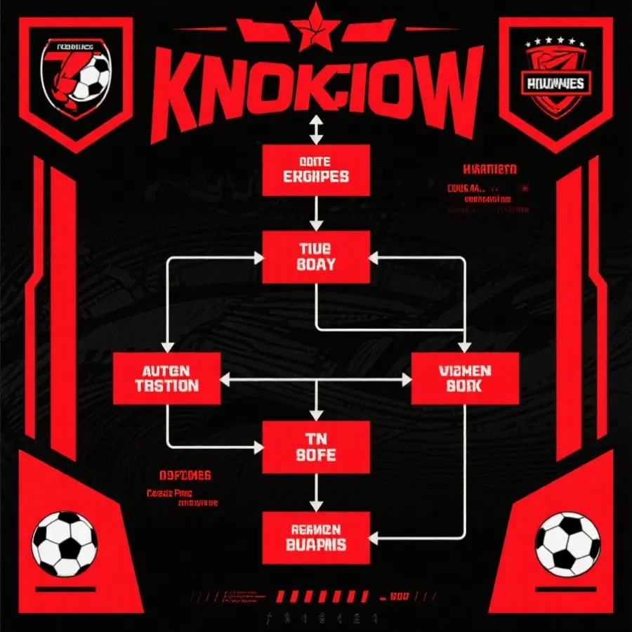 淘汰賽對陣示意
