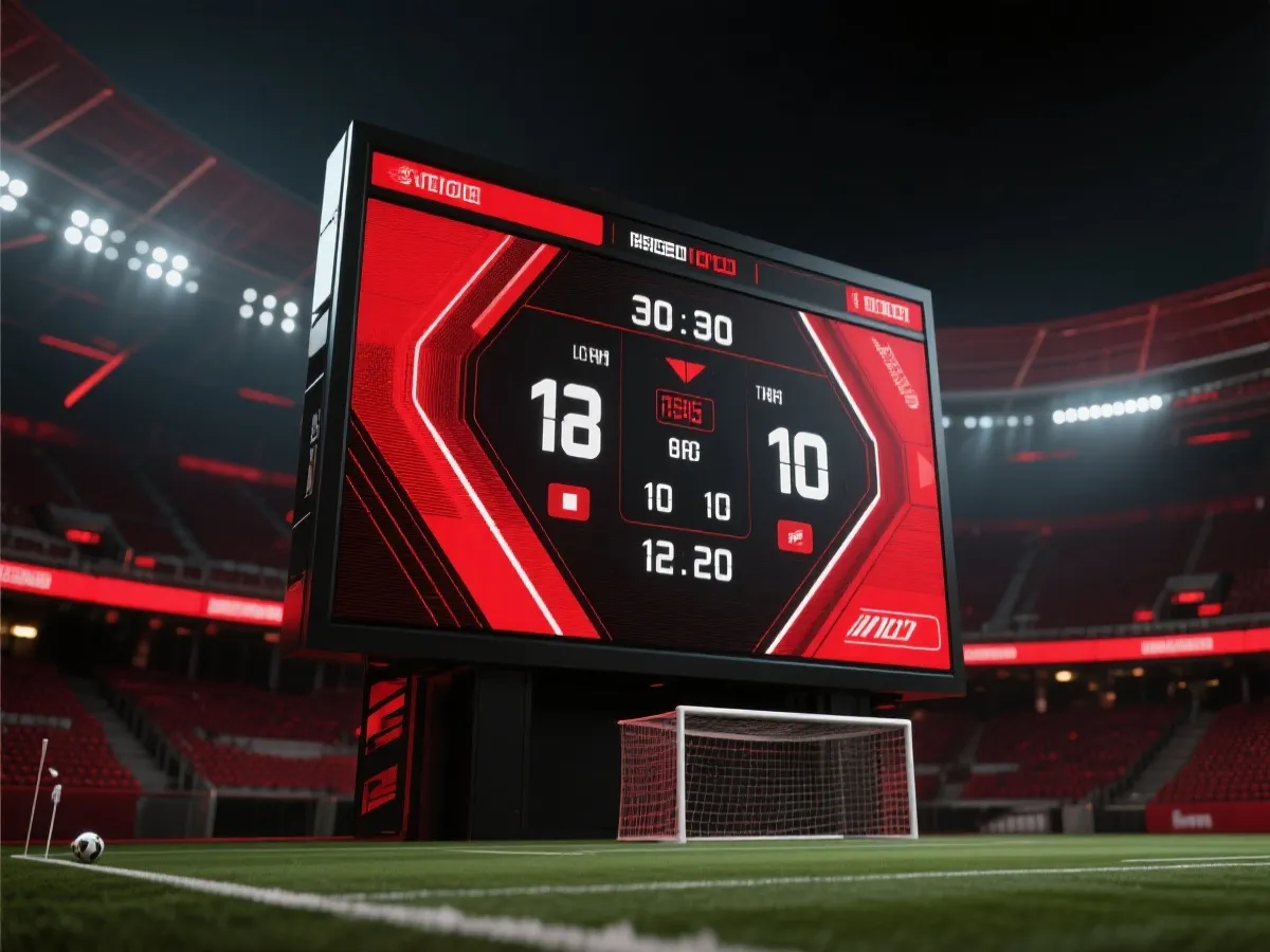 世界盃即時比分版面示意圖